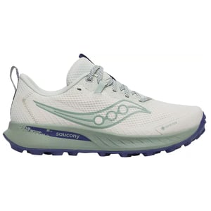Saucony Peregrine 15 Gore-Tex Womens White Running Shoes