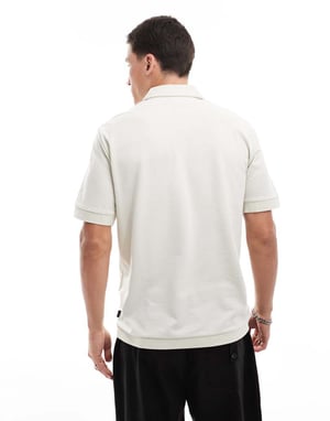 Jack & Jones Premium färgblock pique polo i grön