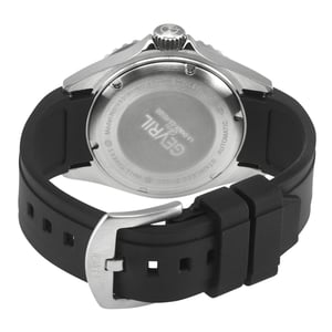 Wall Street Swiss Automatic Sellita SW200-1 Green Bezel Black Enamel Watch