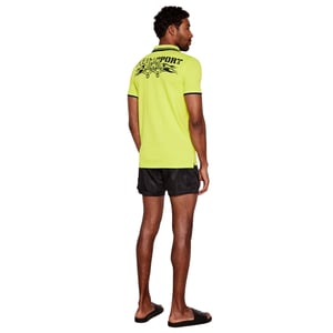 Plein Sport Poloshirt Met Groot Logo Op De Achterkant, Limoengroen