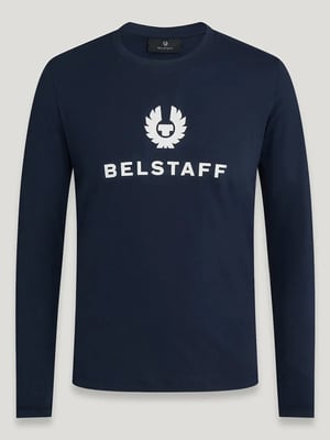 Womens Deep Navy Mariola Long Sleeve T-Shirt