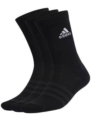 Adidas | Herr vadderade strumpor i crew-längd, 3-pack