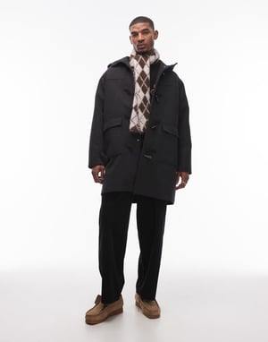 Topman vida benbyxor i svart