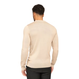 Solution Trui Ralf Polo Knit Beige