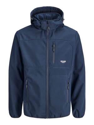 Jack & Jones Jas zomer Theo Softshell Jacket Blauw