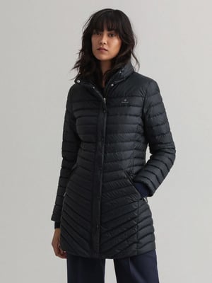 Womens Black Light Down Coat
