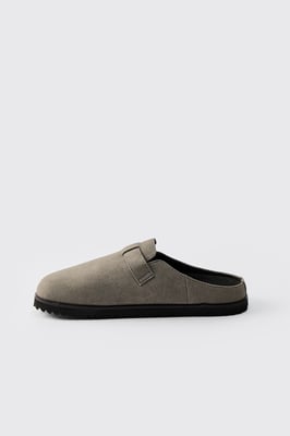 Skater Sole Buckle Detail Mule