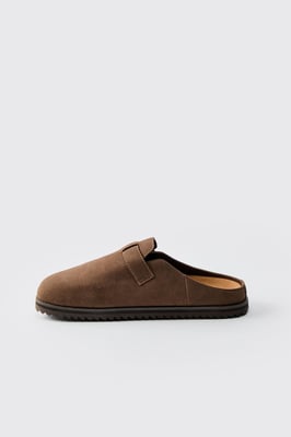 Skater Sole Buckle Detail Mule