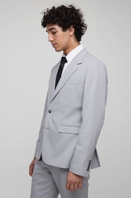 Slim Single Breasted Suit Jacket