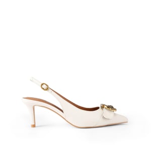 Kurt Geiger London Leather Kgl Mayfair Sling Sm Egl Heels