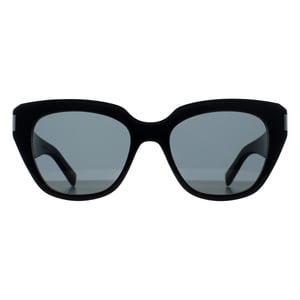 Saint Laurent Vierkant Vrouwen Zwart Grijs SL 827