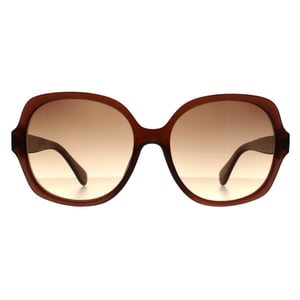 Calvin Klein Cat Eye Dames Kristal Bruin Gradiënt CK19538S