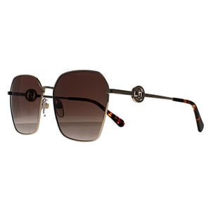 Marc Jacobs Vierkant Dames Goud Havana Bruin Kleurverloop MARC 729/S
