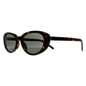 Saint Laurent Katoog Dames Donker Gespikkeld Havana Grijs SL M154