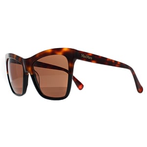 Max Mara Cat Eye Womens Havana Bruin MM0008 Logo2