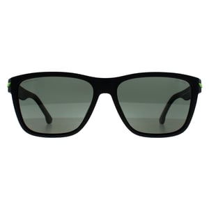 Police Rectangle Mens Matte Black Grey Green Polarized SPLB38E Tailwind 3
