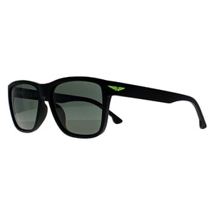 Police Rectangle Mens Matte Black Grey Green Polarized SPLB38E Tailwind 3