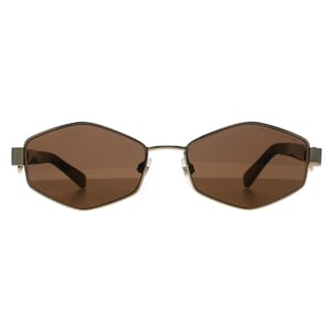 Marc Jacobs Oval Womens Gold Black Gold Mirror MARC 496/S