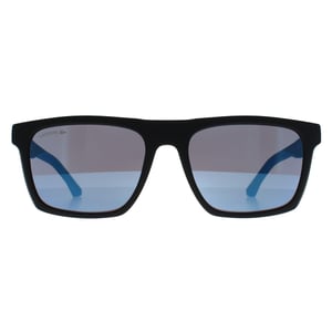 Lacoste Rechthoek Heren Mat Zwart Blauw L957S