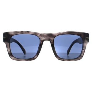 David Beckham Square heren donkergrijs hoorn ruimteblauw DB 7099/S