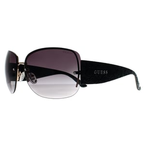 Guess Rimless Womens Gold Smoke Grey Gradient GO00034