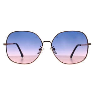 Guess Vlinder Vrouw Roségoud Blauw Kleurverloop GF0385