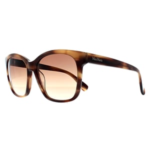 Max Mara Vierkant Dames Glimmend Donkerbruin Bruin Kleurverloop MM0042 Logo9