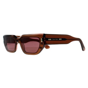 Calvin Klein Rectangle Unisex Transparent Brun Rosa Mörk Lila CK24500S