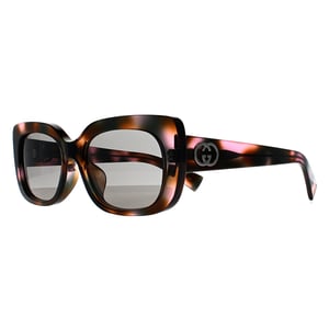 Gucci Rechthoek Dames Roze Havana Grijs GG1979SK