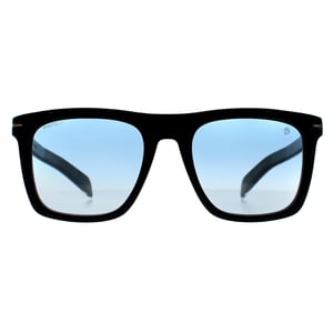 David Beckham Square Heren Zwart Grijs Spiegel DB 7000/S