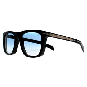 David Beckham Square Heren Zwart Grijs Spiegel DB 7000/S