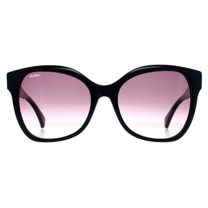 Max Mara Vlinder Vrouw Glimmend Zwart Rook Grijs Kleurverloop MM0014 Emme3