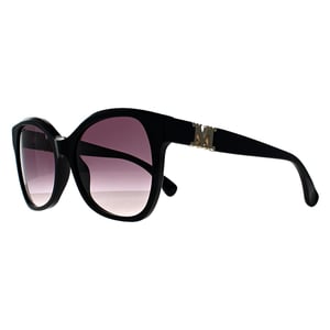 Max Mara Vlinder Vrouw Glimmend Zwart Rook Grijs Kleurverloop MM0014 Emme3