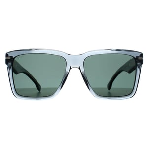 Hugo Boss Rechthoek Heren Grijs Groen Spiegel BOSS 1745/S
