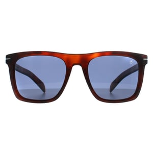 David Beckham Vierkant Heren Tortoise Blauw Avio DB 7000/S