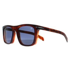 David Beckham Vierkant Heren Tortoise Blauw Avio DB 7000/S