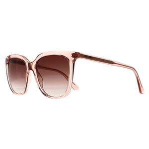 Calvin Klein Cat Eye Womens Transparant Rose Pink Peak Pink Gradient CK23506S