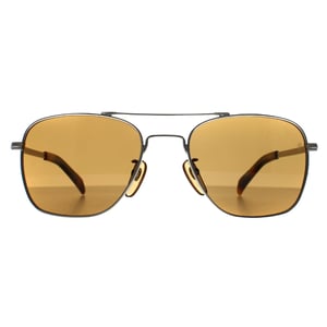 David Beckham Aviator Heren Palladium Grijs Bruin DB 7019/S
