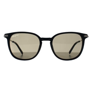 Salvatore Ferragamo Rond Heren Zwart Groen Grijs SF1015S