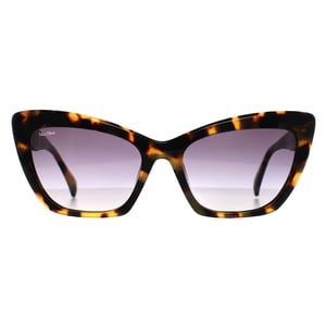 Max Mara Cat Eye Womens Coloured Havana Smoke Grey Gradient MM0063 Logo14