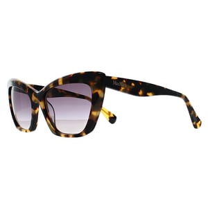 Max Mara Cat Eye Womens Coloured Havana Smoke Grey Gradient MM0063 Logo14
