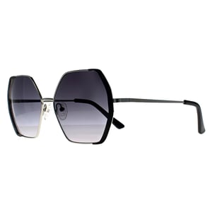 Guess Vierkant Vrouwen Zilver Zwart Grijs Gradiënt GF0387