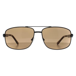 Calvin Klein Rechthoek Heren Ruthenium Bruin CK22123S