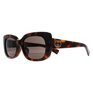 Gucci Rechthoek Dames Havana Grijs GG1979SK