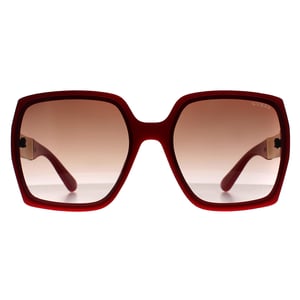 Guess Vlinder Dames Glimmend Rood Bruin Kleurverloop GO00031