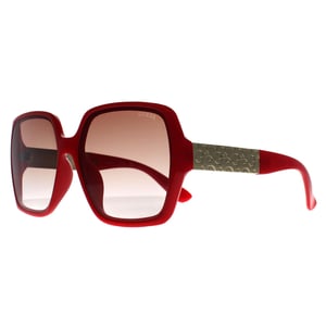 Guess Vlinder Dames Glimmend Rood Bruin Kleurverloop GO00031