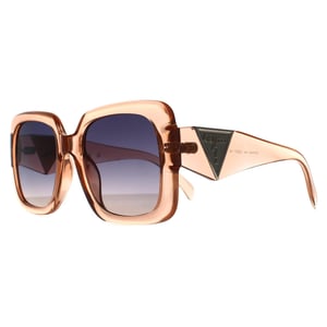 Guess Vierkant Dames Glimmend Lichtbruin Rookgrijs Gradiënt GO00046