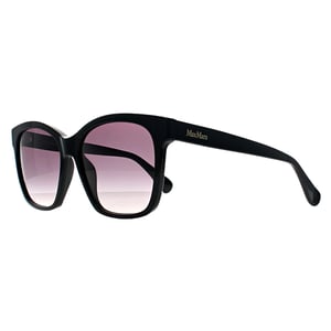 Max Mara Square Womens Shiny Black Smoke Grey Gradient MM0042 Logo9