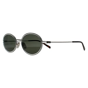 Gucci Ovaal Dames Zilver Grijs GG1980S