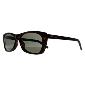 Saint Laurent Rectangle Womens Havana Grey SL 613
